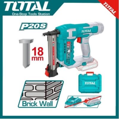 TOTAL TCSTLI3805 Cordless Brick Nailer/ Concrete Nailer