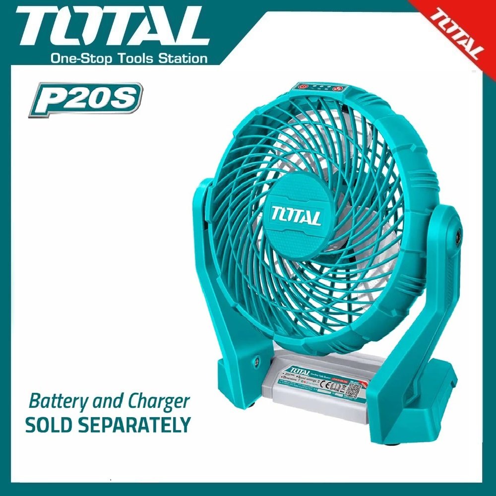 TOTAL TFALI2007 Cordless Fan