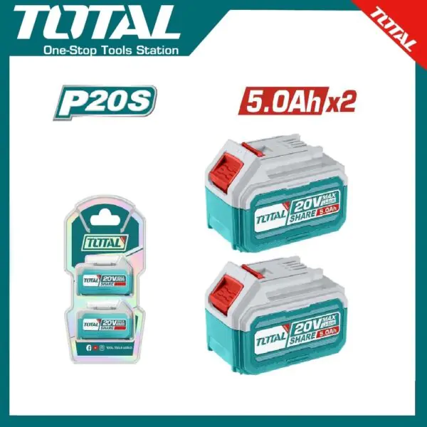 TOTAL TOSLI240464 P20S Cordless Battery Kit