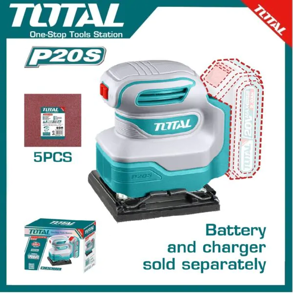 TOTAL TSHSLI2014 Cordless Sheet Sander