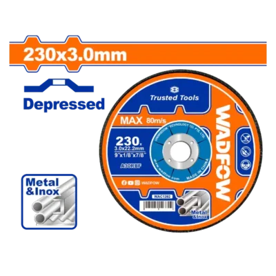WADFOW   WAC1392 ABRASIVE METAL CUTTING DISC