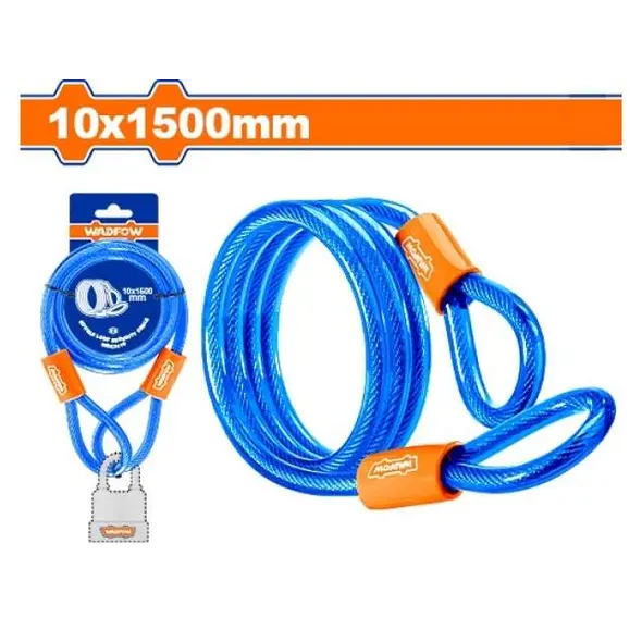 WADFOW   WBK3110 DOUBLE LOOP SECURITY CABLE