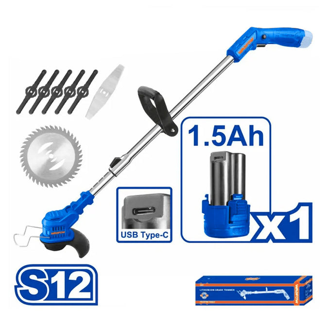 WADFOW WGTS512 LITHIUM-ION GRASS TRIMMER