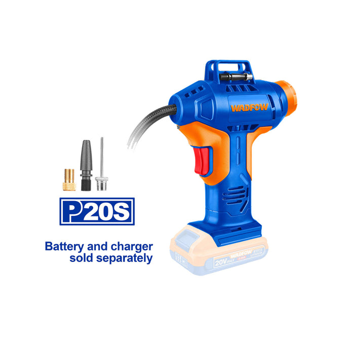 WADFOW   WLN2520 LITHIUM-ION CORDLESS AUTO AIR COMPRESSOR