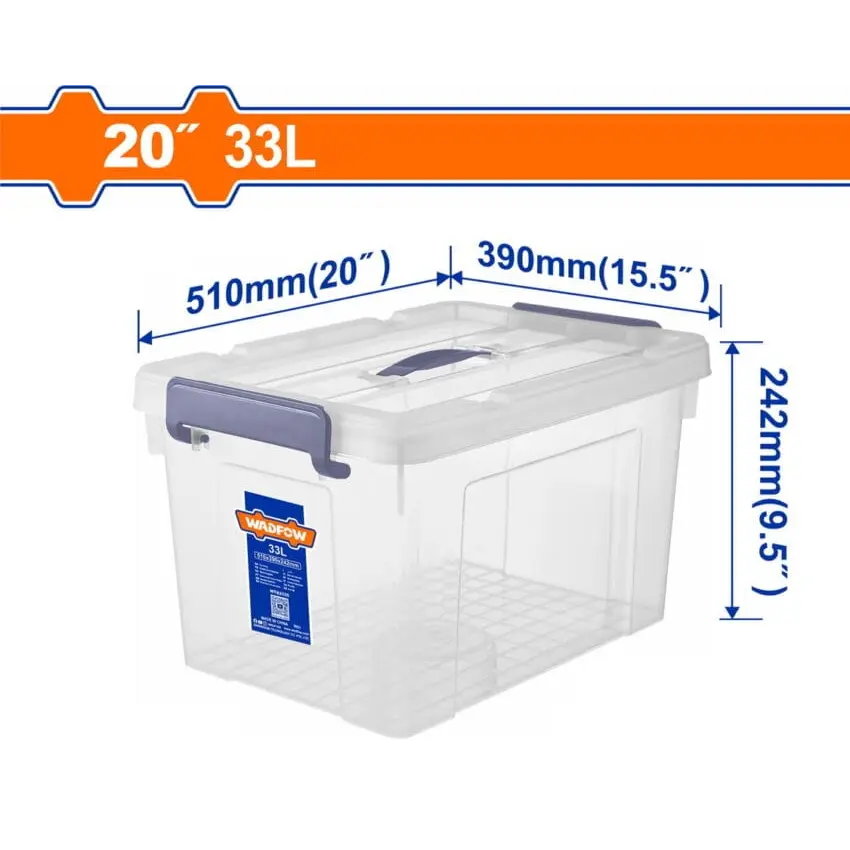WADFOW   WTB2335 PLASTIC STORAGE BOX