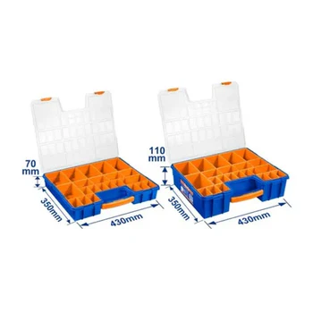 WADFOW   WTB1633 2 PCS PLASTIC ORGANIZER SET