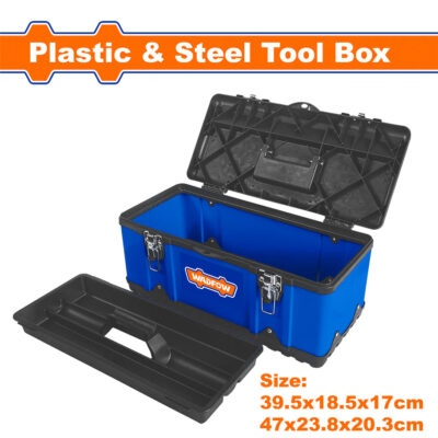 WADFOW   WTB6A16 PLASTIC & STEEL TOOL BOX