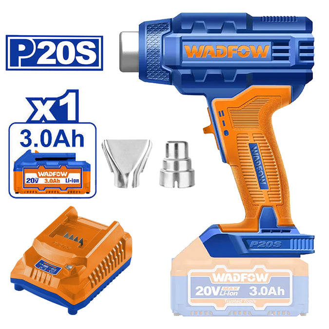 WADFOW   WKH1B01
 LITHIUM-ION CORDLESS HEAT GUN