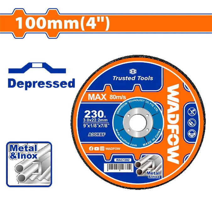 WADFOW   WAC1342 ABRASIVE METAL GRINDING DISC