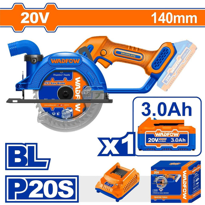 WADFOW   WLWP5631 CORDLESS CIRCULAR SAW