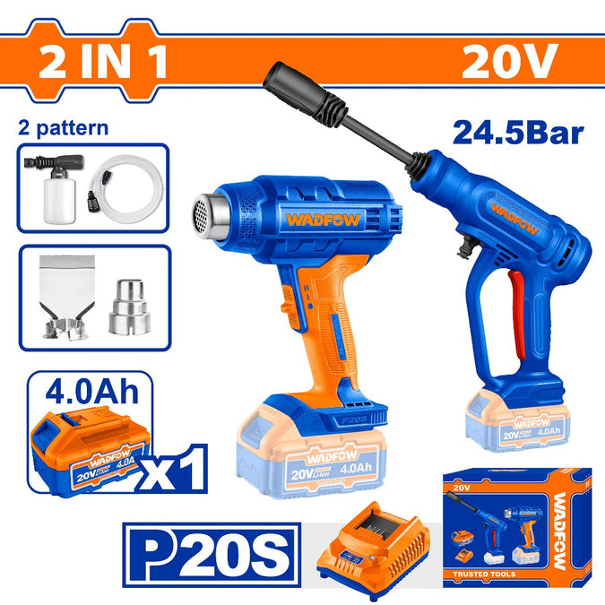 WADFOW   WQXS1501 CORDLESS 2 PCS COMBO KIT