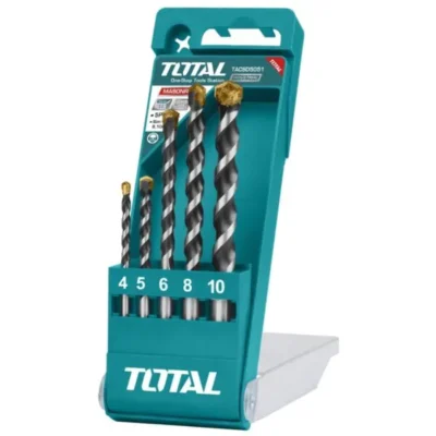 TOTAL TACSD5051 Masonry Drill Bits Set