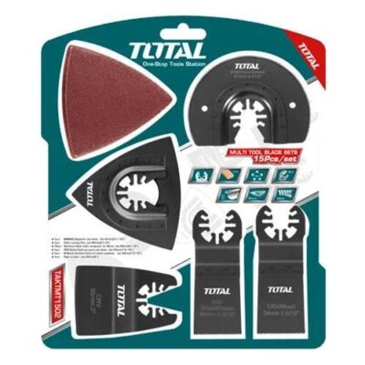 TOTAL TAKTMT1502 Multi Tool Blade Sets