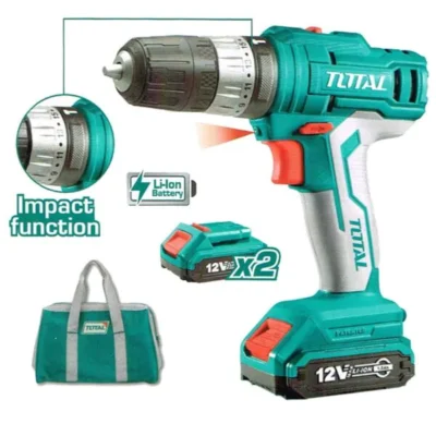 TOTAL TIDLI1222 Cordless Impact Drill