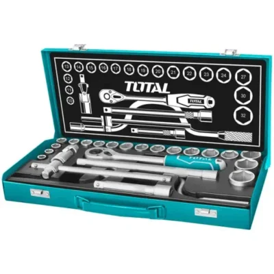TOTAL THT141253 24Pcs 1/2" Socket Set