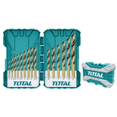 TOTAL TACSDL51501 15Pcs Hss Drill Bits Set