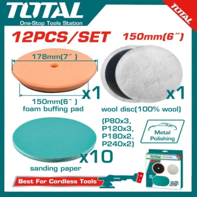 TOTAL TAC15012 Polishing And Grinding Set