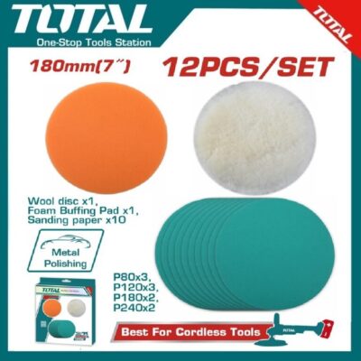 TOTAL TAC18012 Polishing And Grinding Set