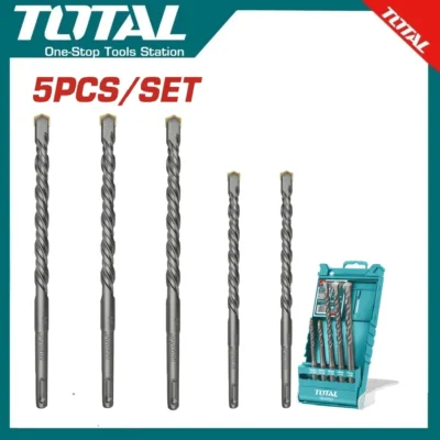 TOTAL TAC190501 Hammer Drill Bits Set