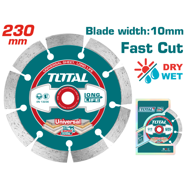 TOTAL TAC2112303 Dry Diamond Disc