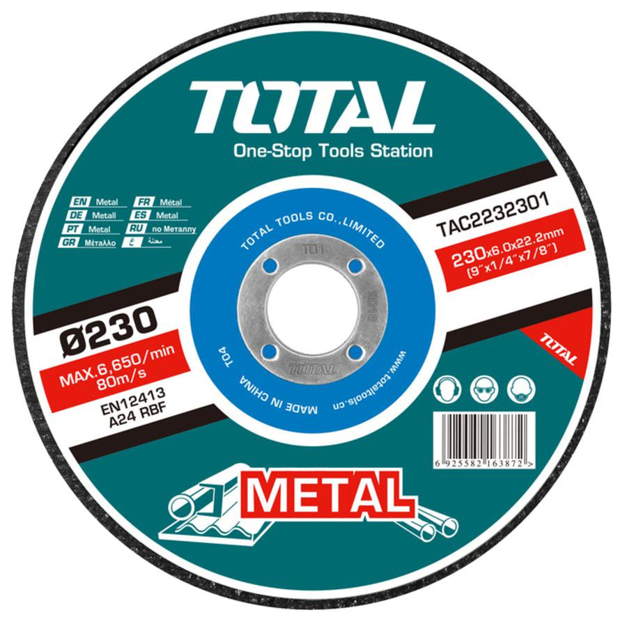 TOTAL TAC2232301SA Abrasive Metal Grinding Disc