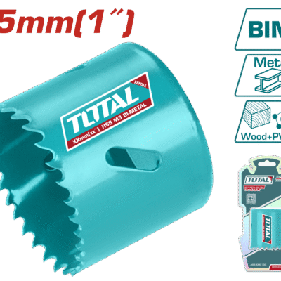 TOTAL TAC410251 Hss Bi-Metal Hole Saw