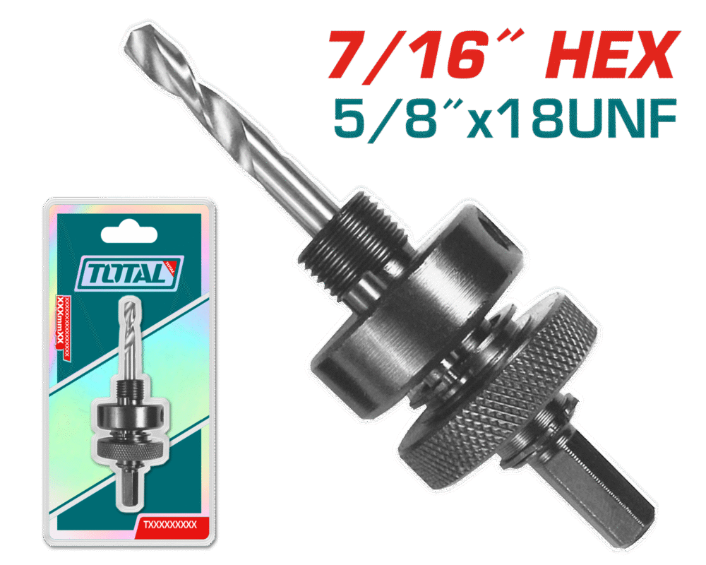 TOTAL TAC4202 Arbor For Hole Saw