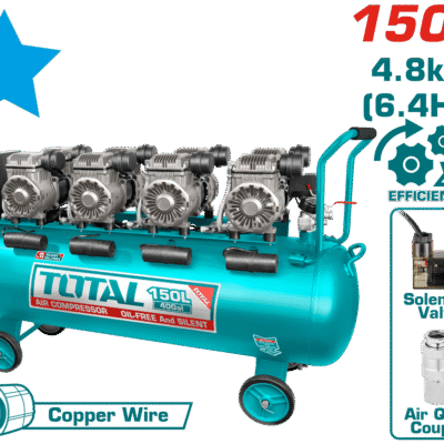 TOTAL TCS4481508 Air Compressor