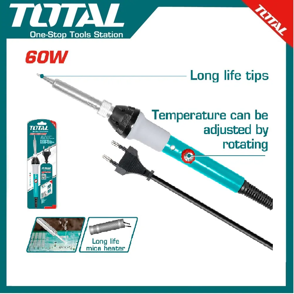 TOTAL TET160831 Electric Soldering Iron