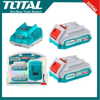 TOTAL TFBCPK1222 P20S Cordless Battery And Charger Kit