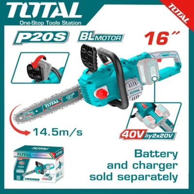 TOTAL TGSLI40168 Cordless Chain Saw