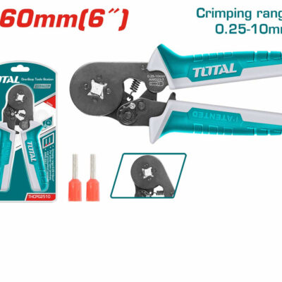 TOTAL THCPG2510 Ratchet Crimping Plier