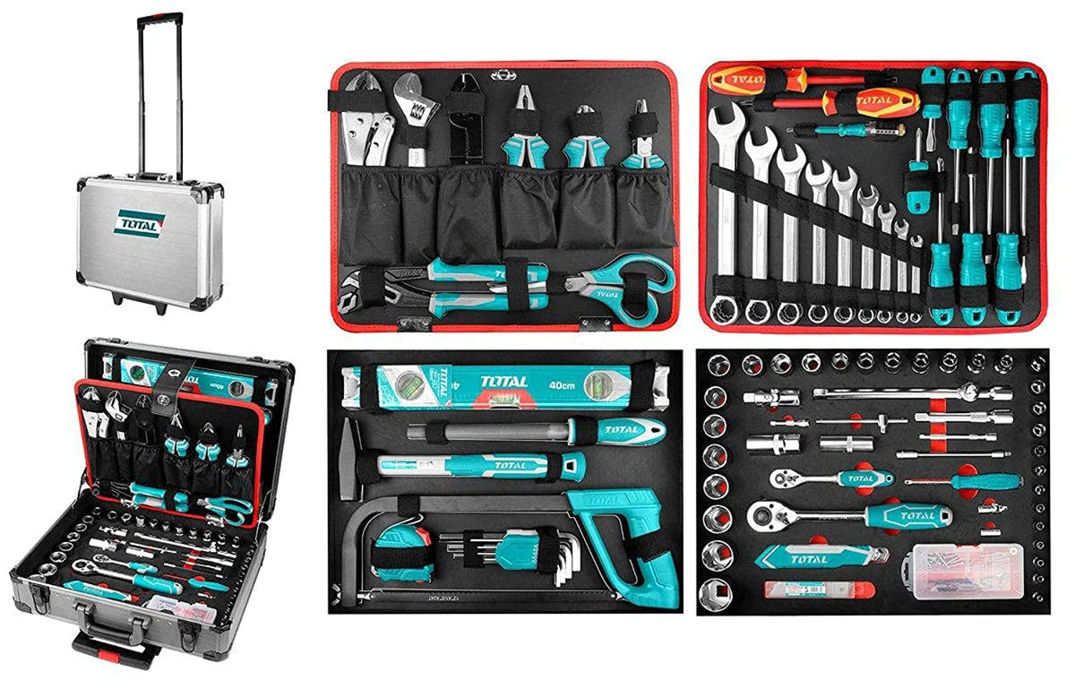 TOTAL THKTHP21476 147 Pcs Handtools Set