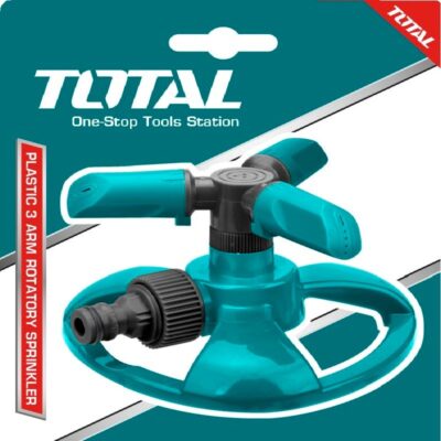 TOTAL THPS23602 Plastic 3 Arm Rotatory Sprinkler