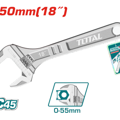 TOTAL THT1010183 Adjustable Wrench