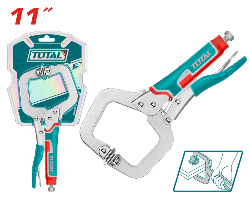 TOTAL THT111113 C-Clamp Locking Plier