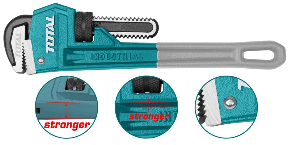 TOTAL THT171366 Pipe Wrench