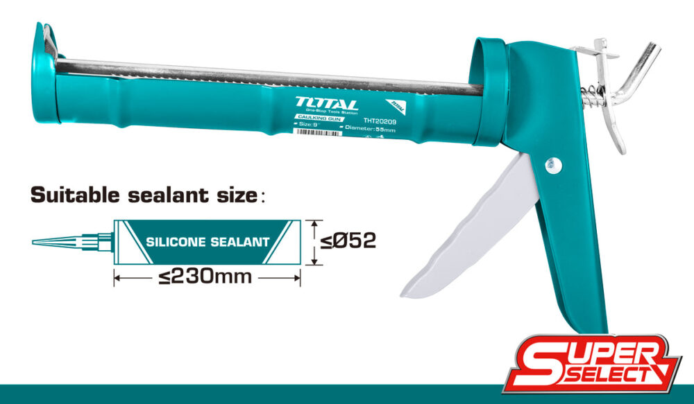 TOTAL THT20209 Caulking Gun