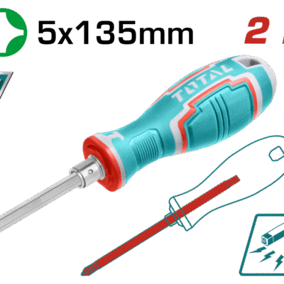 TOTAL THT250206 2 In 1 Screwdriver Set