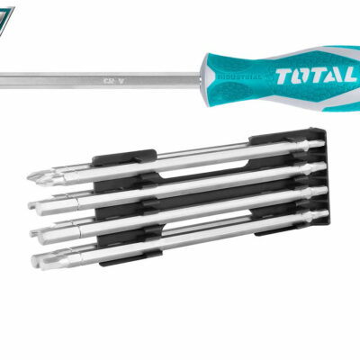 TOTAL THT250236 18 In 1
 Screwdriver Set