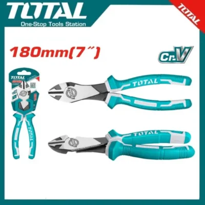 TOTAL THT27716S High Leverage Heavy-Duty Diagonal Cutting Pliers