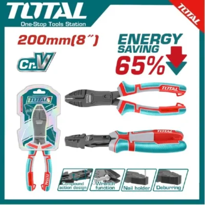TOTAL THTC510806 Compound Action Combination Pliers