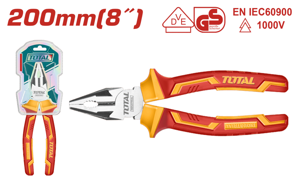 TOTAL THTIP2181 Insulated Combination Pliers