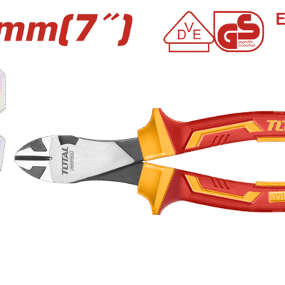 TOTAL THTIP2571 Insulated Heavy- Duty Diagonal Cutting Pliers