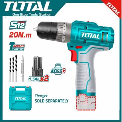 TOTAL TIDLI12202 Cordless Impact Drill