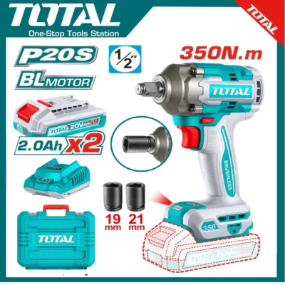 TOTAL TIWLI2035 Cordless Impact Wrench