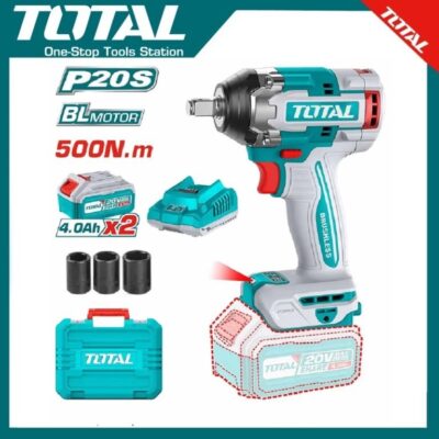TOTAL TIWLI2050 Cordless Impact Wrench