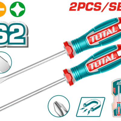 TOTAL TKSDS0226 2 Pcs Screwdriver Set
