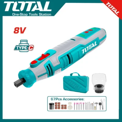 TOTAL TMGLI0801 Cordless Grinder