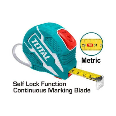 TOTAL TMT126251 Steel Measuring Tape